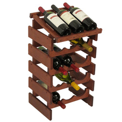 15 Bottle Dakota Wine Rack with Display Top 104537