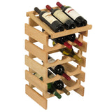 15 Bottle Dakota Wine Rack with Display Top 104539