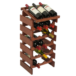 18 Bottle Dakota Wine Rack with Display Top 104541