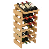 18 Bottle Dakota Wine Rack with Display Top 104543
