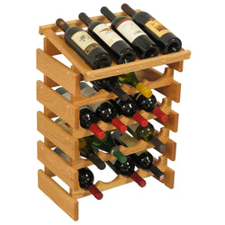 20 Bottle Dakota Wine Rack with Display Top 104568