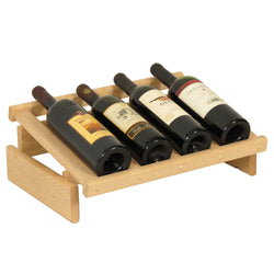 4 Bottle Dakota Wine Display 104587