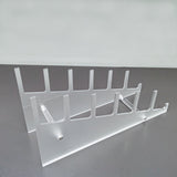 Large Multiple Plate Display Rack Frost Holder 10750