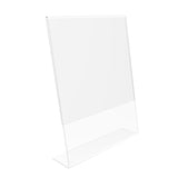 8.5*11 6 pack Acrylic Table Tent Megnetic Picture Frame photo sign menu holder 10770-2-6-pack