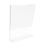 8.5*11 6 pack Acrylic Table Tent Megnetic Picture Frame photo sign menu holder 10770-2-6-pack