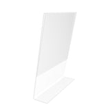 8.5*11 6 pack Acrylic Table Tent Megnetic Picture Frame photo sign menu holder 10770-2-6-pack