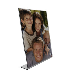 8.5*11 6 pack Acrylic Table Tent Megnetic Picture Frame photo sign menu holder 10770-2-6-pack