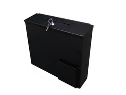 Meal Collection Box Suggestion Box Donation Charity Box Fundraising Box 10918-85-BLK