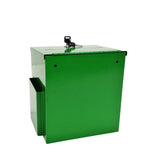 Metal Donation Box Suggestion Box Charity Box Fundraising Tithes Offering Prayer 10918-GREEN