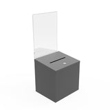 Metal Donation Box Suggestion Box Fund Raising Box Collection Charity Ballot Box