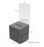 Metal Donation Box Suggestion Box Fund Raising Box Collection Charity Ballot Box