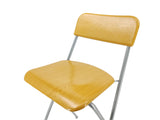 Chair, Folding Bistro Bar Stool Wood / Metal 11036 1PK