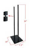 Metal Tube Stand Metal Base Ballot Box Stand Donation Box Suggestion Box Stand