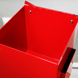 Black Metal Donation Box Floor Stand Lobby Foyer Tithes & Offering Suggestion 11065+10918-RED