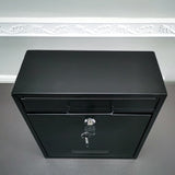 Outdoor Drop Box Locking Drop Box Wall Mounted Mailbox Suggestion Donation Box