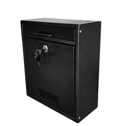 Outdoor Drop Box Locking Drop Box Wall Mounted Mailbox Suggestion Donation Box