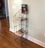 Display, Bulk Newspaper Wire Rack Magazine Stand 1112 912