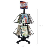 Display, DVD Book CD Spinner Rack 1113 BK28
