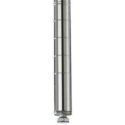 Metro_Corrosion Resistant_Shelving_Post_ _Chrome_ _54 9/16_ _Pkg_Qty_2_1119011