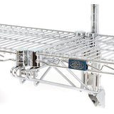 Nexel_Wall_Mount_Wire_Shelving_36W_x_14D_x_14H_1 Shelf_Add On Chrome
