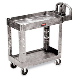 Rubbermaid Premium Universal Shelf Carts   30Wx16D Shelf   38 1/8H   Gray