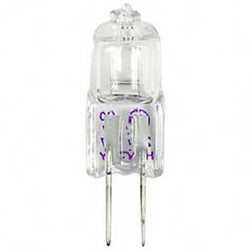 GE 34715 Halogen Bulb T 3 G4 2 Pin, 350 Lumens, 20W, 12V   Pkg Qty 100 1119103