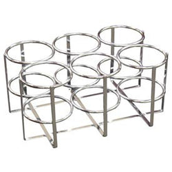 Economy Oxygen Rack, Holds 6 E, D or C Cylinders 1119133
