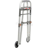 Deluxe Two Button Folding Universal Walker with 5 Wheels 1119168