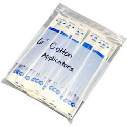 Clear Reclosable Pharmacy Bags   2 Mil W/ White Write On Block 2W x 3L