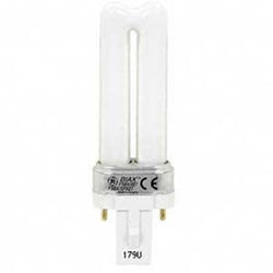 GE 97553 CFL Bulb T 4 G23, 220 Lumens, 82 CRI, 5W, 120V   Pkg Qty 100 1119187