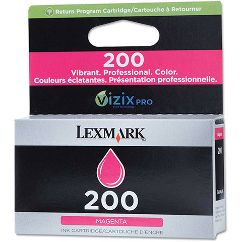 Lexmark? 14L0087 (200) Ink, Magenta 1119288