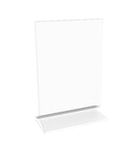 1PK 4x6" Acrylic Sign Holder Frame Photo Menu 11193-3