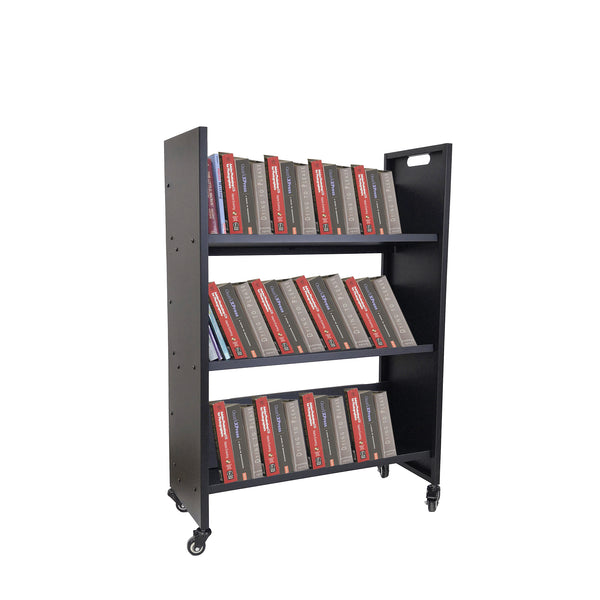 Metal Book Cart Rooling Book Truck Library Book Cart Wheels Pew Cart Book Trolley 11241