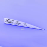Faith Hope Love Christian Plaque Bible Verse 1 Corinthians 13:13 Desktop 11246