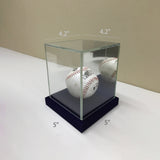 Box, Glass Showcase baseball jewelery watch collectibles 11248