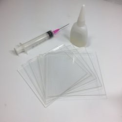 Acrylic Plexiglass Clear Plastic DIY Gluing Kit 11310+13195+ACRYLIC
