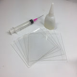 Acrylic Plexiglass Clear Plastic DIY Gluing Kit 11310+13195+ACRYLIC