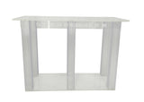 Clear Acrylic Plexiglass Church Holy Communion Table Rememberance of Me Optional 47X18X33" Cross as