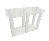 Clear Acrylic Plexiglass Church Holy Communion Cross as a prop is NOT included.