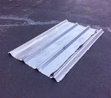 8 Sheets of Corrugated Metal Roof Sheets Galvanized Metal 11525