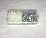 Drywall Anchor and 1" Screw Set in Plastic Box 1152