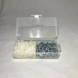 Drywall Anchor and 1" Screw Set in Plastic Box 1152