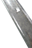 Fixture Displays 36.4 x 1.1" Galvanized Plate Rack with 7 Holes 11536