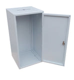 Metal Donation Charity Box Storage Bin Locker Cabinet 11551