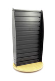 Black Slatwall Display Countertop Spinner Rack POP POS Retail Stand 11560 BLACK