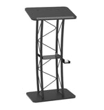 Curved Podium, Truss Metal/ Wood Pulpit Lectern 11568