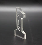 2.16"W x 4.3"H x 0.4"D Number 1 SISTER Tabletop Gift 11617-SIS