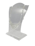 Clear Acrylic Plexiglass Necklace Jewelry Stand Countertop Display 11620-10B