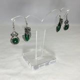 Clear Acrylic Plexiglass Earring Jewelry Stand Countertop Display 11620 11