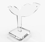 Clear Acrylic Plexiglass Earring Jewelry Stand Countertop Display 11620 11